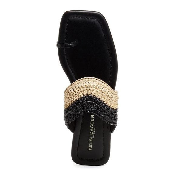 Kelsi Dagger ‘Theo’ natural raffia sandals, size 6.5 - Picture 3 of 7